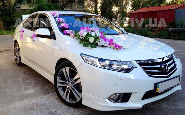 Аренда Honda Accord на свадьбу Киев