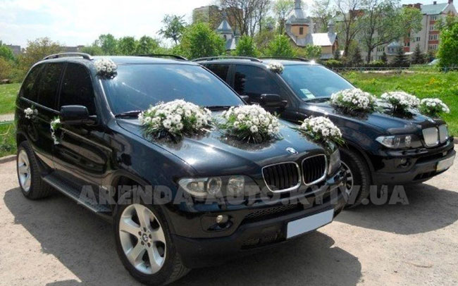 Аренда BMW X5 E53 на свадьбу Киев