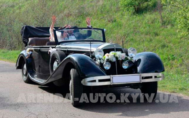 Аренда Mercedes retro на свадьбу Київ