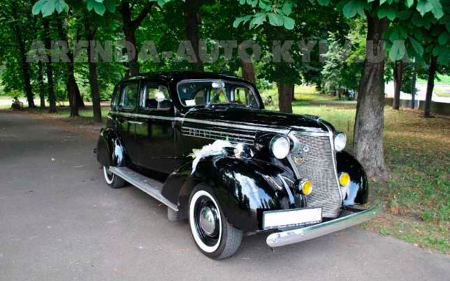 Аренда Chevrolet Master Delux 1938 на свадьбу Киев