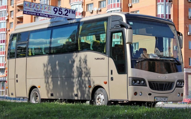 Аренда Автобус Isuzu Turkuaz на свадьбу Киев