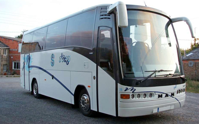 Аренда Автобус MAN 35 мест на свадьбу Киев