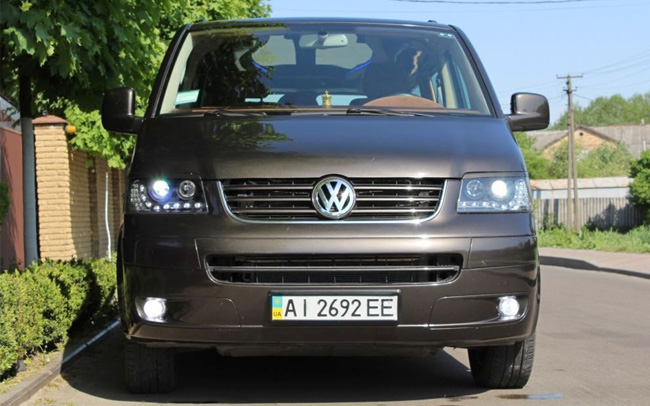 Аренда Volkswagen Transporter T5 на свадьбу Киев