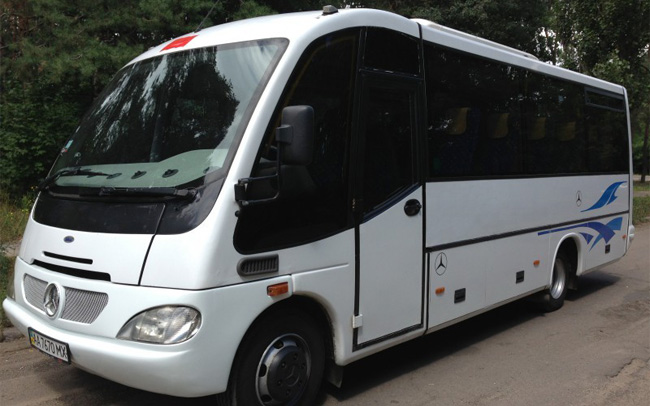 Аренда Автобус Mercedes Beluga на свадьбу Киев