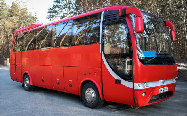 Аренда Автобус MAN Temsa на свадьбу Киев