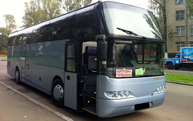 Аренда Автобус Neoplan 116 на свадьбу Київ