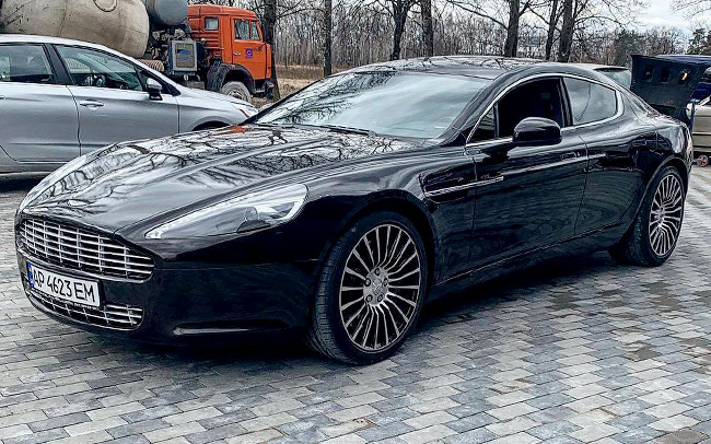 Аренда Aston Martin Rapide на свадьбу Киев