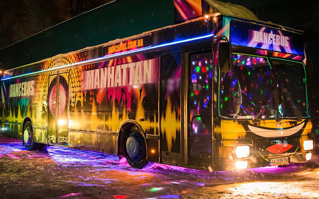 Аренда Party Bus "Manhattan" на свадьбу Киев