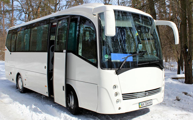 Аренда Автобус Mercedes Atego на свадьбу Киев