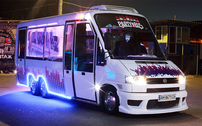 Аренда Party Bus "Avatar" на свадьбу Киев