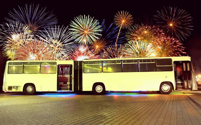 Аренда Party Bus "Silver" на свадьбу Киев