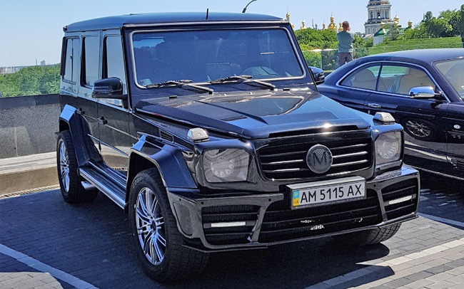 Аренда Mercedes G-Class Mansory на свадьбу Киев